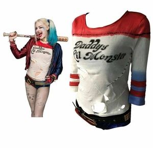 NEW• Harley Quinn • Daddy’s Little Monster Shirt